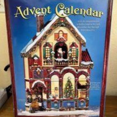 PPP039- Large Wooden Christmas Advent Calendar 