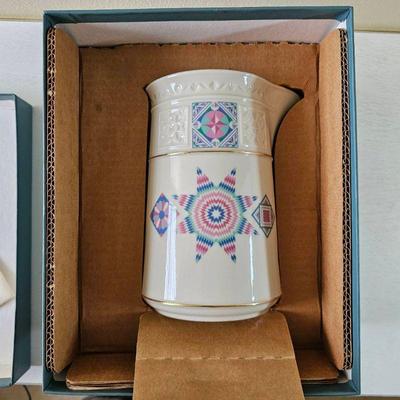 PPP188-Vintage Fine Ivory China Pitcher By LENOX