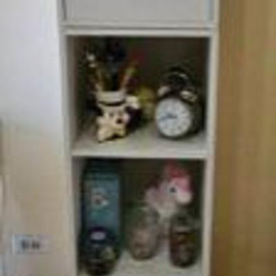 PPP060-3 Shelved Bookcase W/matching 2 Drawer Organizer