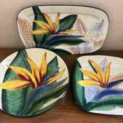 PPP106- (3) Island Plantation Serveware 