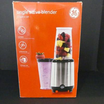 GE Fresh Single Serve Blender - 17 Piece Set - In Box