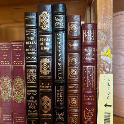 The Easton Press Publishing 23k gold hard covers