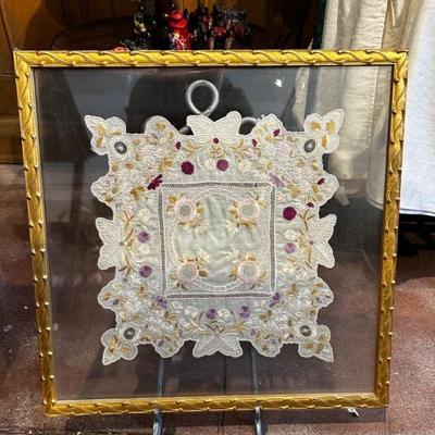 J MW Turner Cloth framed