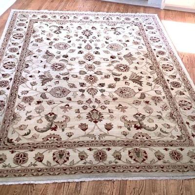 GRLI248 AMC Hand Knotted Wool Rug	Large wool area rug. 100% wool pile-Pakistan product. 
