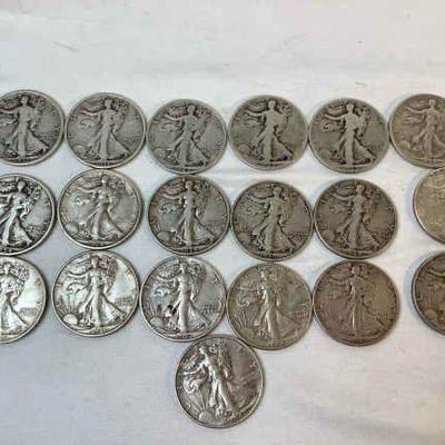 ALSH332 Walking Liberty Half Dollars #2	Collectable Coins (1917 - 1947)
