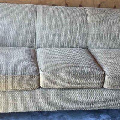 BIGA328 Drexel Heritage Upholstered Traditional Sofa	Beautiful tan/beige sofa.  Measures approximately 33.5" Tall x 78" Wide x...