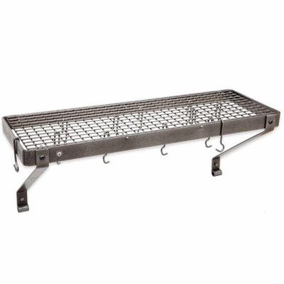 TOSH605 36” Gourmet Deep Bookshelf Wall Rack	This 36" gourmet deep bookshelf wall rack appears to be a Enclume design, this set...