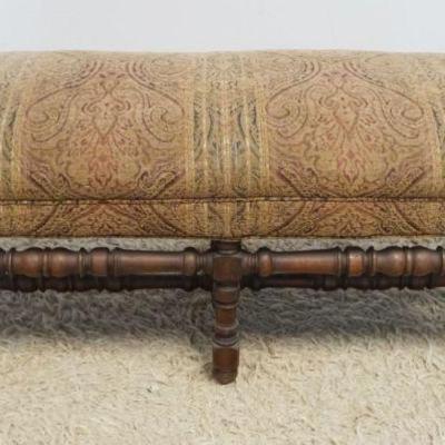 1189	UPHOLSTERED WINDOW BENCH, APPROXIMATELY 19 IN X 48 IN X 17 IN H
