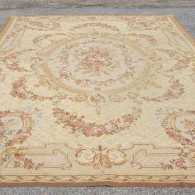 1232	AUBASON RUG, APPROXIMATELY 9 FT 6 IN X 13 FT 2 IN
