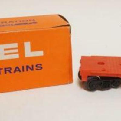 1278	LIONEL O GAUGE TRAIN NO 6819 FLAT CAR W/HELICOPTER
