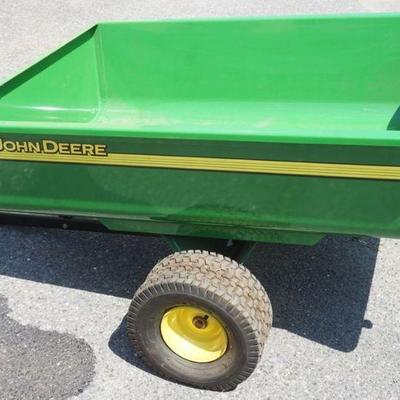 1237	JOHN DEERE 13 METAL TRAILER, LIKE NEW, GARAGE KEPT
