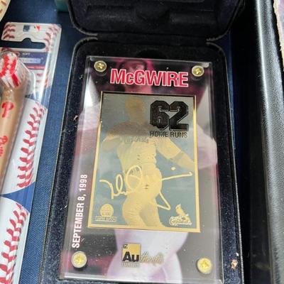 Signed Mark McGwire card
