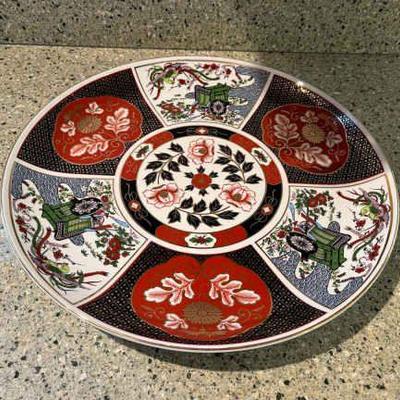 WWW085 Japanese Imari Porcelain Serving Plate