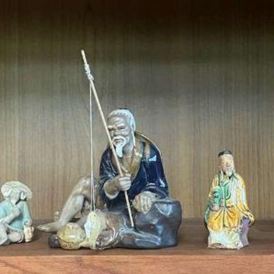 WWW128 Lot of Asian Mudmen Figures and More