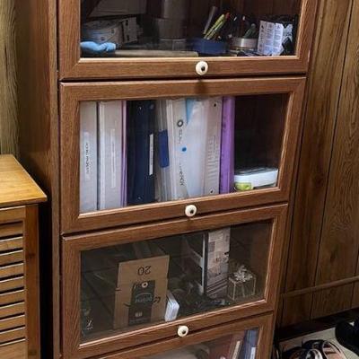 WWW030 Pressed Wood Barrister Bookcase