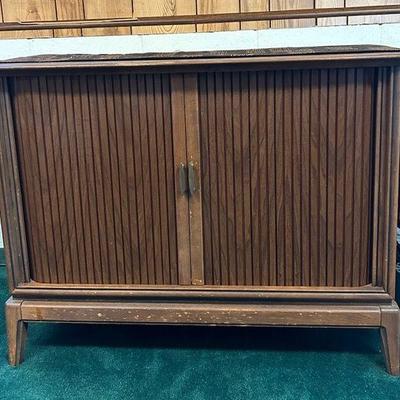 WWW137- Vintage Wooden TV Stand 