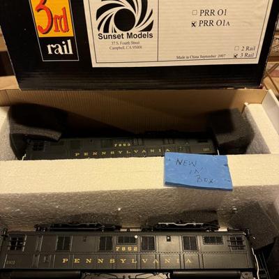 3rd Rail Sunset Model Brass O Scale PRR O1 a Electric $500