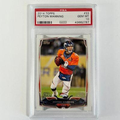 2014 Topps Peyton Manning Gem MT 10