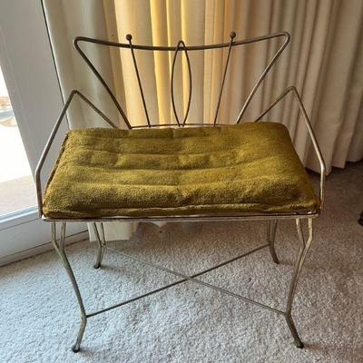 Vintage Retro Vanity Stool