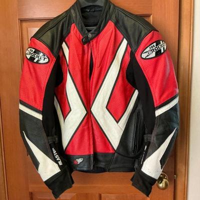 Joe Rocket Leather Motorcycle Jacket