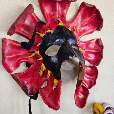 leather mask
