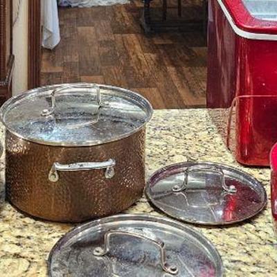 coper pots