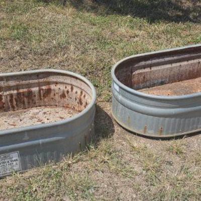 water troughs - planters