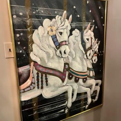 Unicorn painting 
Large 