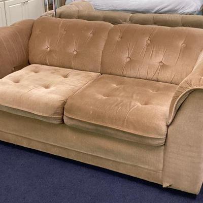 Second Tan Love Seat