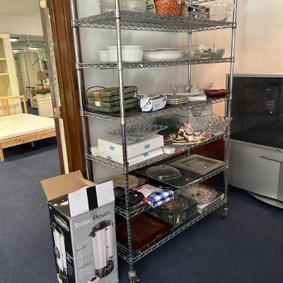 Metal Storage Shelves