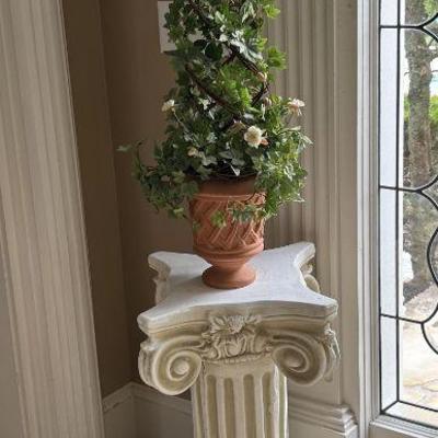 Column and Topiary
