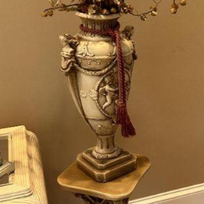 The Ladies Column and Vase with Flowers