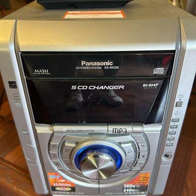 Panasonic Sound System with 5 CD Changer