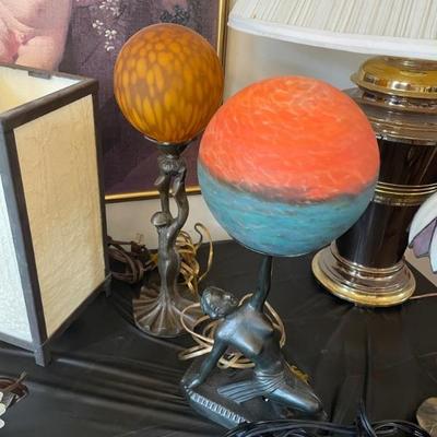 Art Deco style Table Lamps 