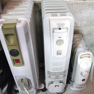 Portable Oil Filled Radiator Heaters