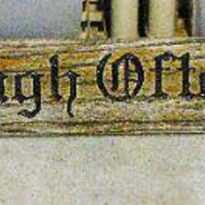 Long Wood Christmas Sign