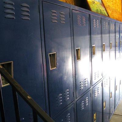 Single Double Tier Lockers Lockers Great for Kids Room - Workout Room or Garage