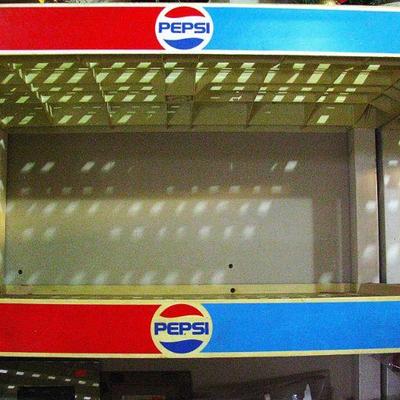 4 Vintage 4 Tier Pepsi Display Shelves
