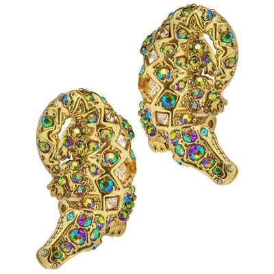 Heidi Daus Alligator Earrings