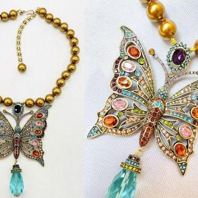 Heidi Daus Butterfly Necklace