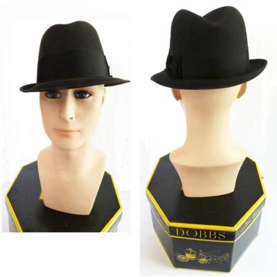 1940s Men's Fedora Hat with Original Box 