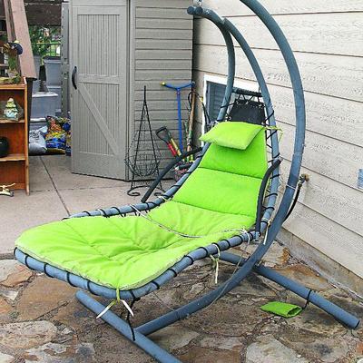 Outdoor Patio Hanging Chaise Lounger