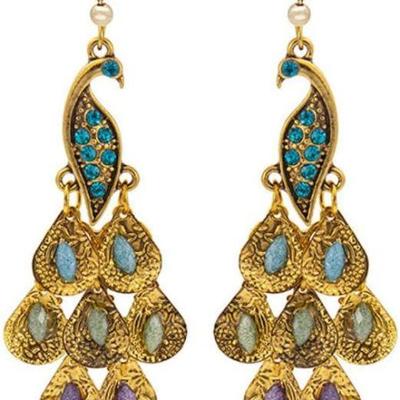 Dangle Rhinestone Earrlings