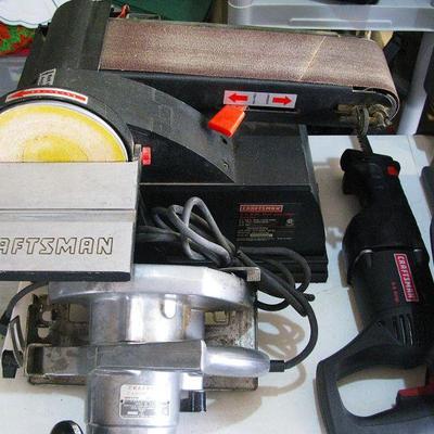 Craftsman Saws and Sander - Saw Combo