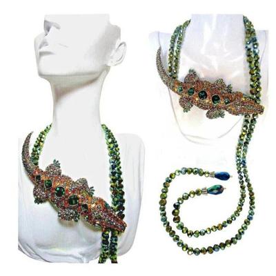 Heidi Daus Alligator Necklace