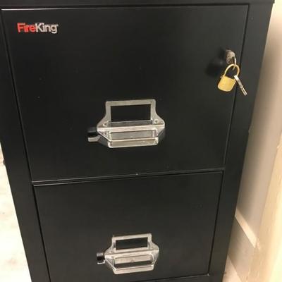 fireproof Fire King file box $599