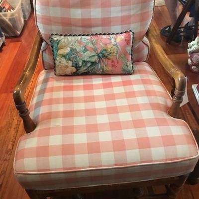 Khory and White chair $295
2 available