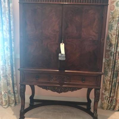 19th century gothic revival cabinet $695
42 X 18 X 64"