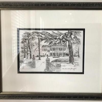 pen and ink $49
11 1/2 X 14"