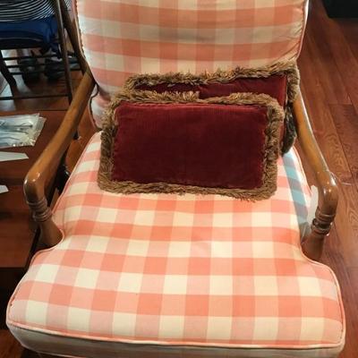 Khory and White chair $295
2 available